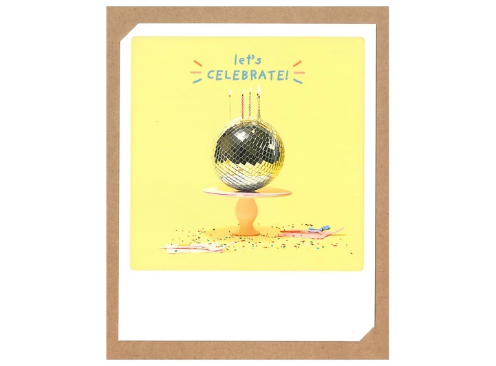 Pickmotion doble kort - Let`s celebrate Pickmotion - Doble kort 